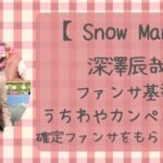 深澤辰哉のファンサを調査!うちわやカンペネタで確定ファンサをもらう方法！