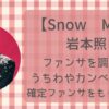 岩本照のファンサを調査!うちわやカンペネタで確定ファンサをもらう方法!