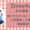 SnowManの良さがわからない人必見!人気爆発した理由を徹底解説!