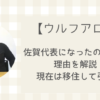 【ウルフ・アロン】佐賀代表になったのはなぜ？現在は移住して引退